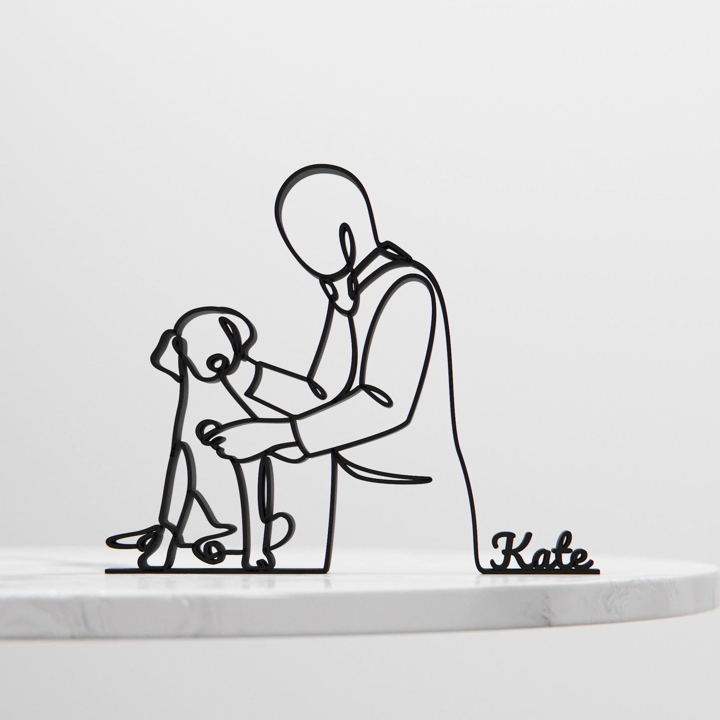 Anatolian Gift BoxVeterinarian - Customized Line Art Figure