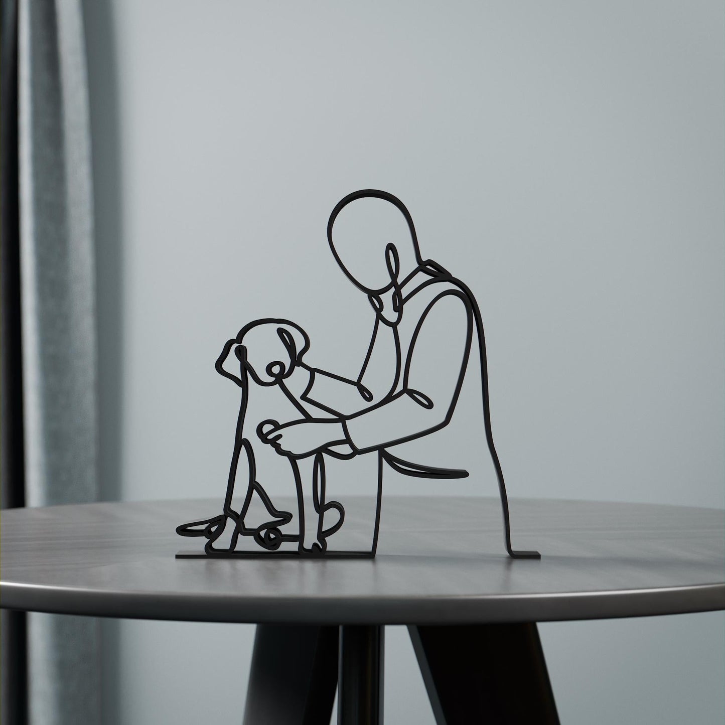 Anatolian Gift BoxVeterinarian - Customized Line Art Figure