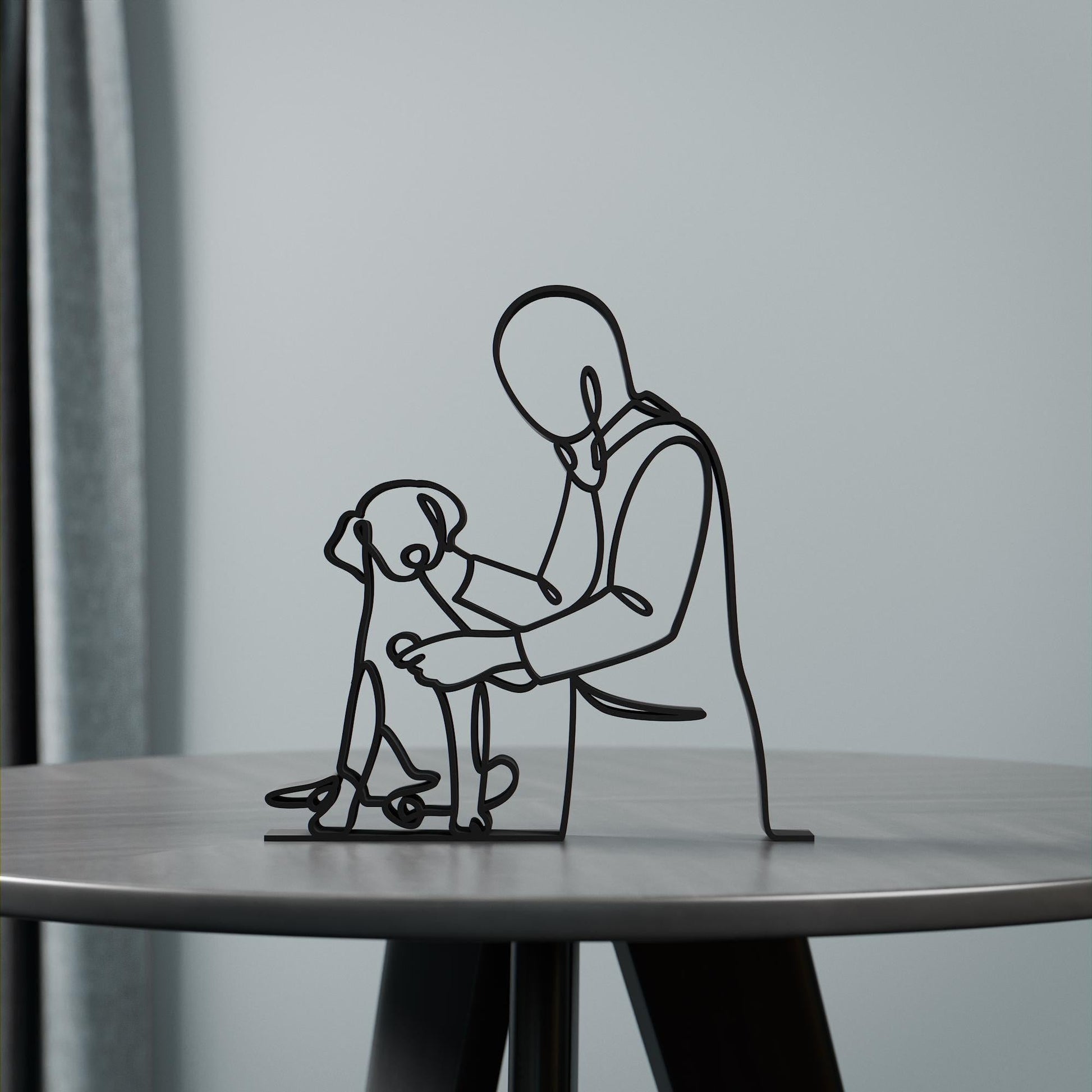 Anatolian Gift BoxVeterinarian - Customized Line Art Figure