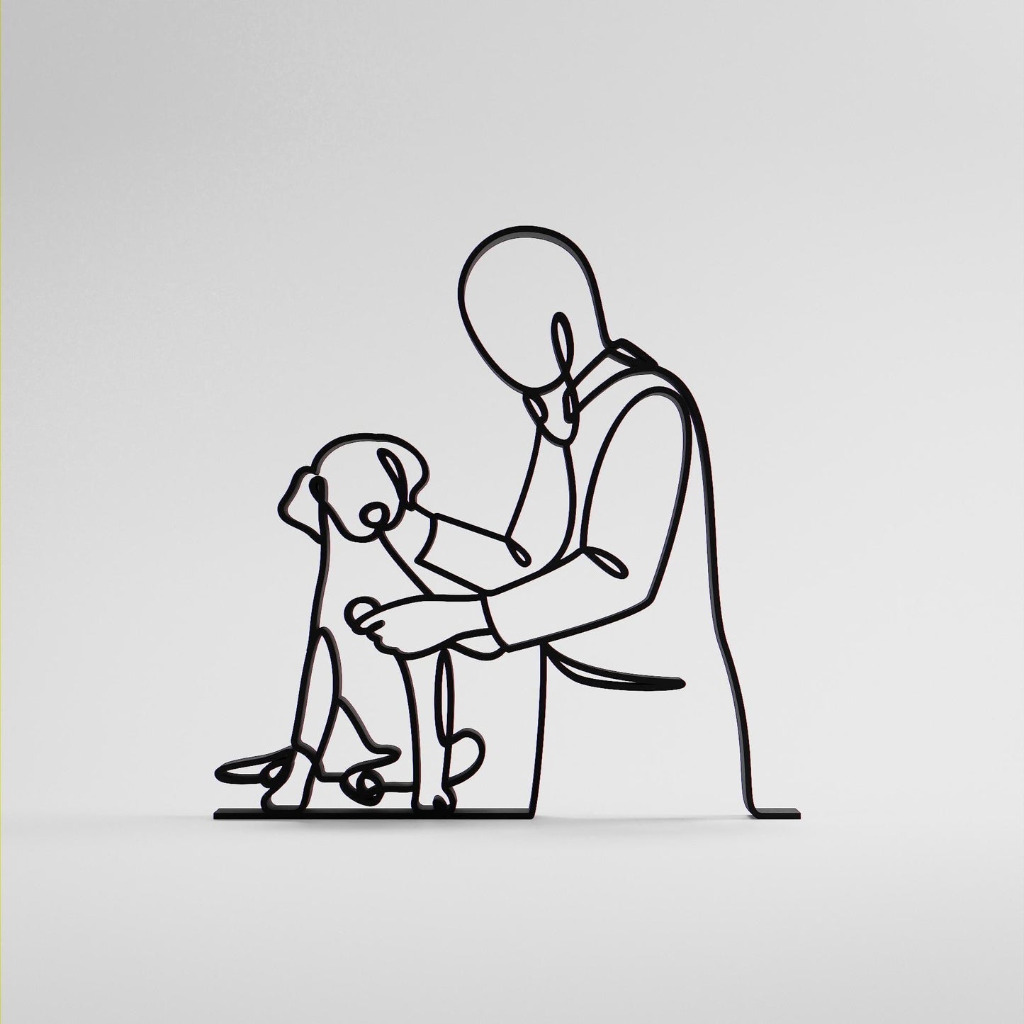 Anatolian Gift BoxVeterinarian - Customized Line Art Figure