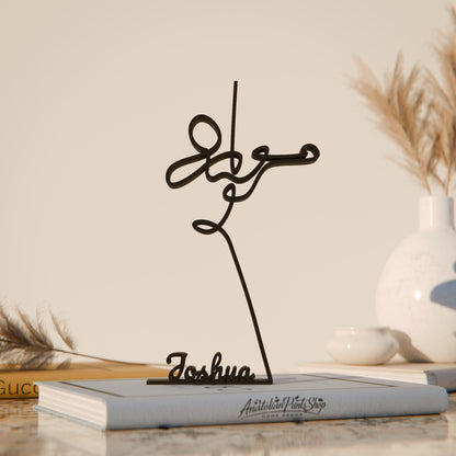 Anatolian Gift BoxViolinist - Customized Line Art Figure