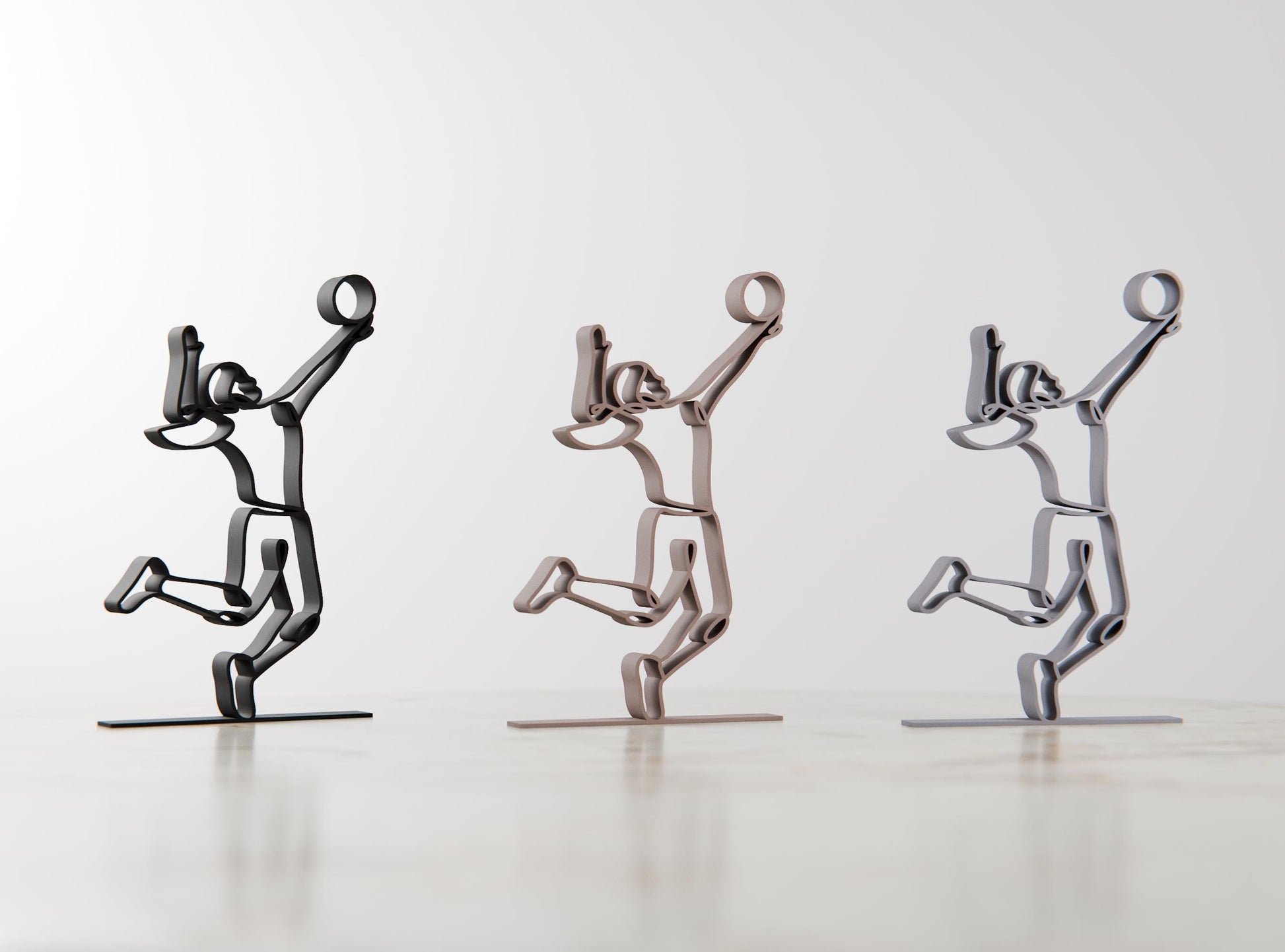 Anatolian Gift BoxVolleyball Player - Customized Line Art Figure