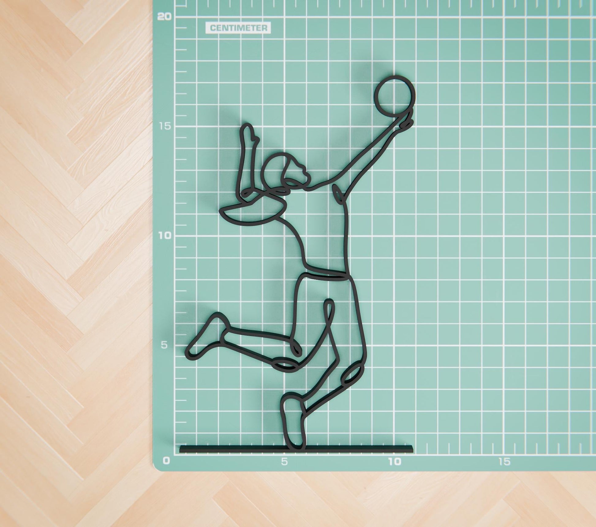 Anatolian Gift BoxVolleyball Player - Customized Line Art Figure