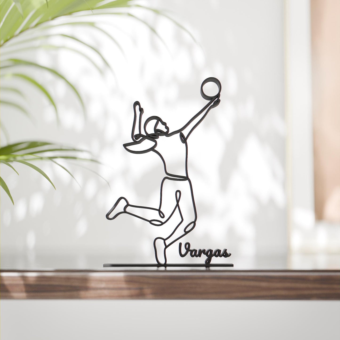 Anatolian Gift BoxVolleyball Player - Customized Line Art Figure