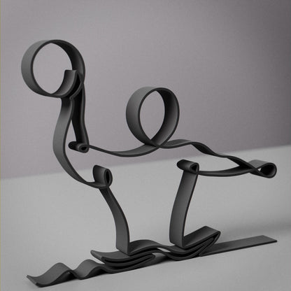 Anatolian Gift BoxWater Polo Player - Customized Line Art Figure