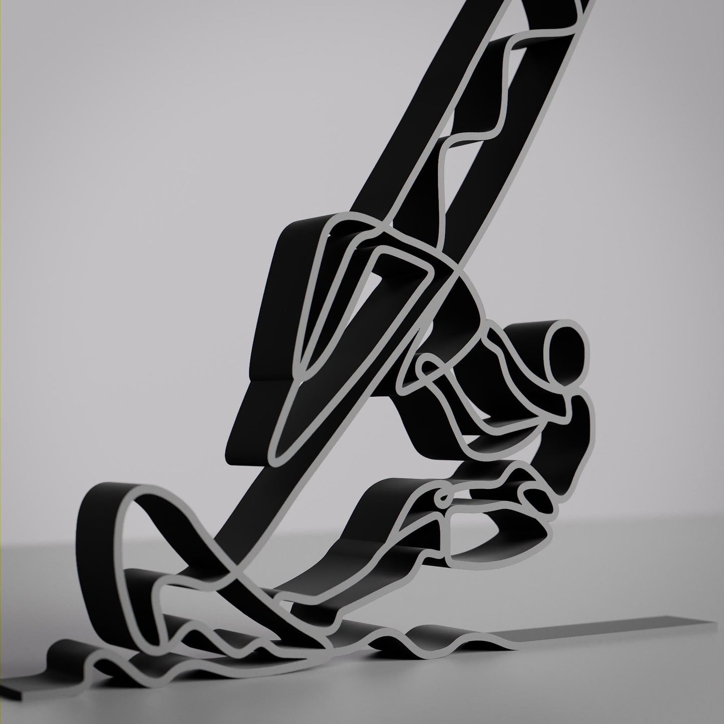 Anatolian Gift BoxWindsurfer - Customized Line Art Figure