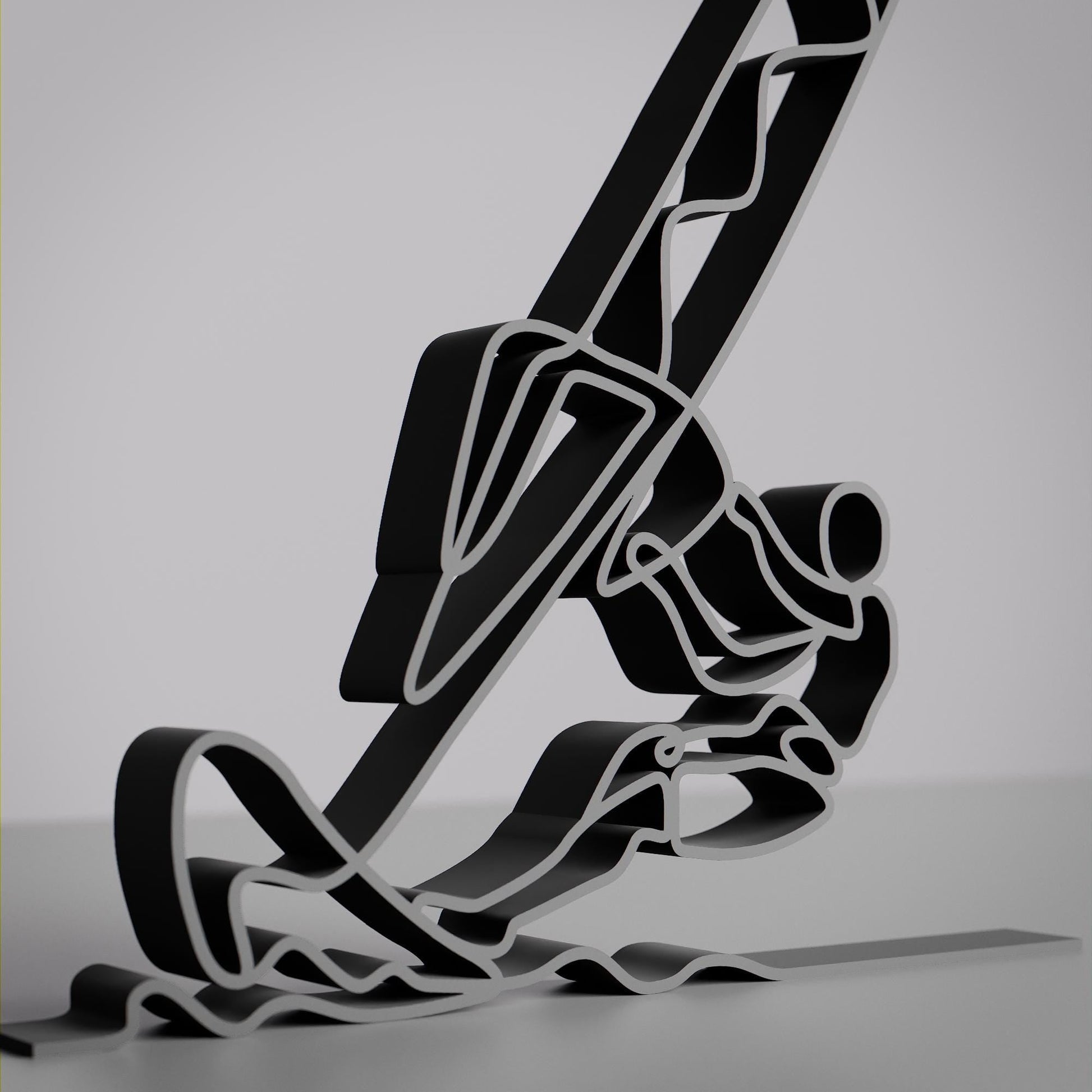 Anatolian Gift BoxWindsurfer - Customized Line Art Figure