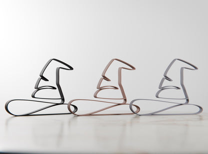 Anatolian Gift BoxWizard Hat - Customized Line Art Figure