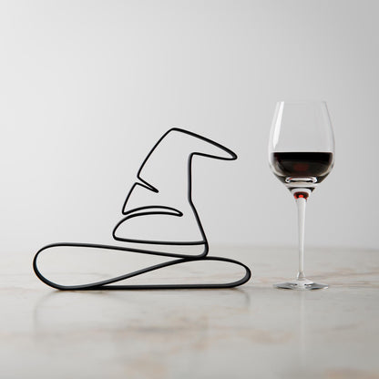 Anatolian Gift BoxWizard Hat - Customized Line Art Figure