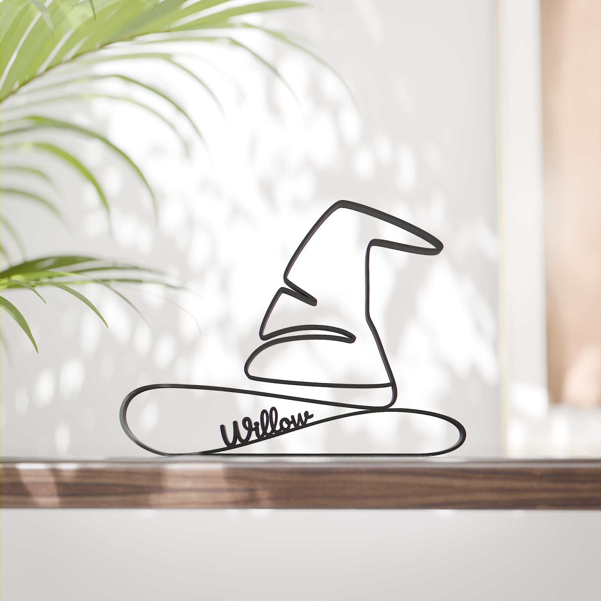 Anatolian Gift BoxWizard Hat - Customized Line Art Figure