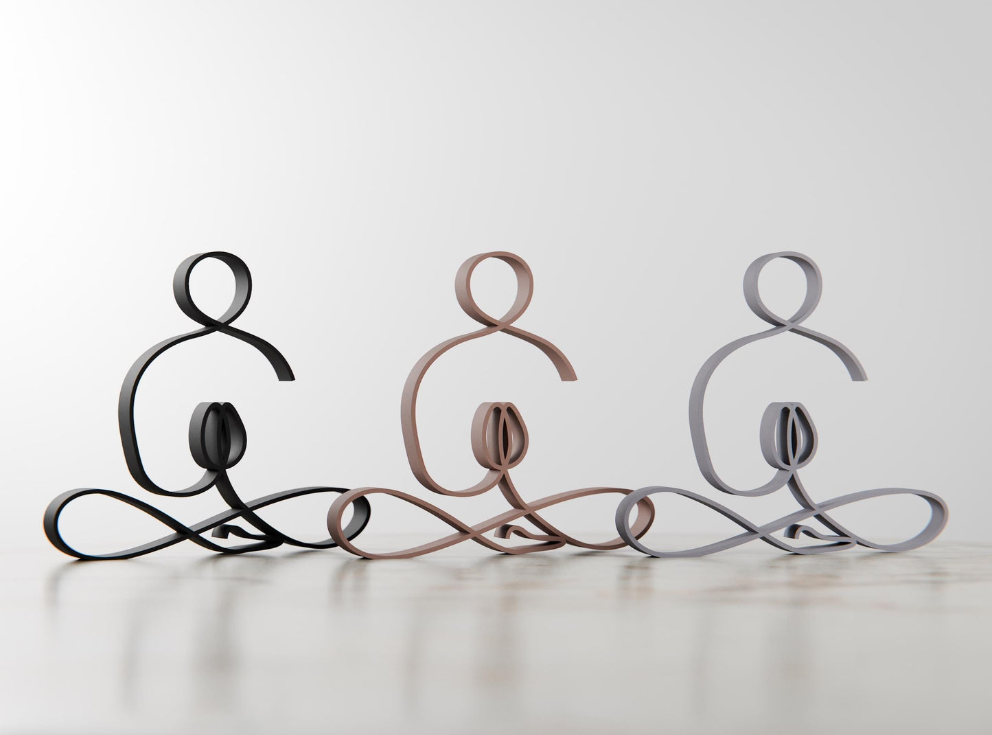 Anatolian Gift BoxYogi - Line Art Figure