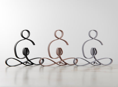 Anatolian Gift BoxYogi - Line Art Figure