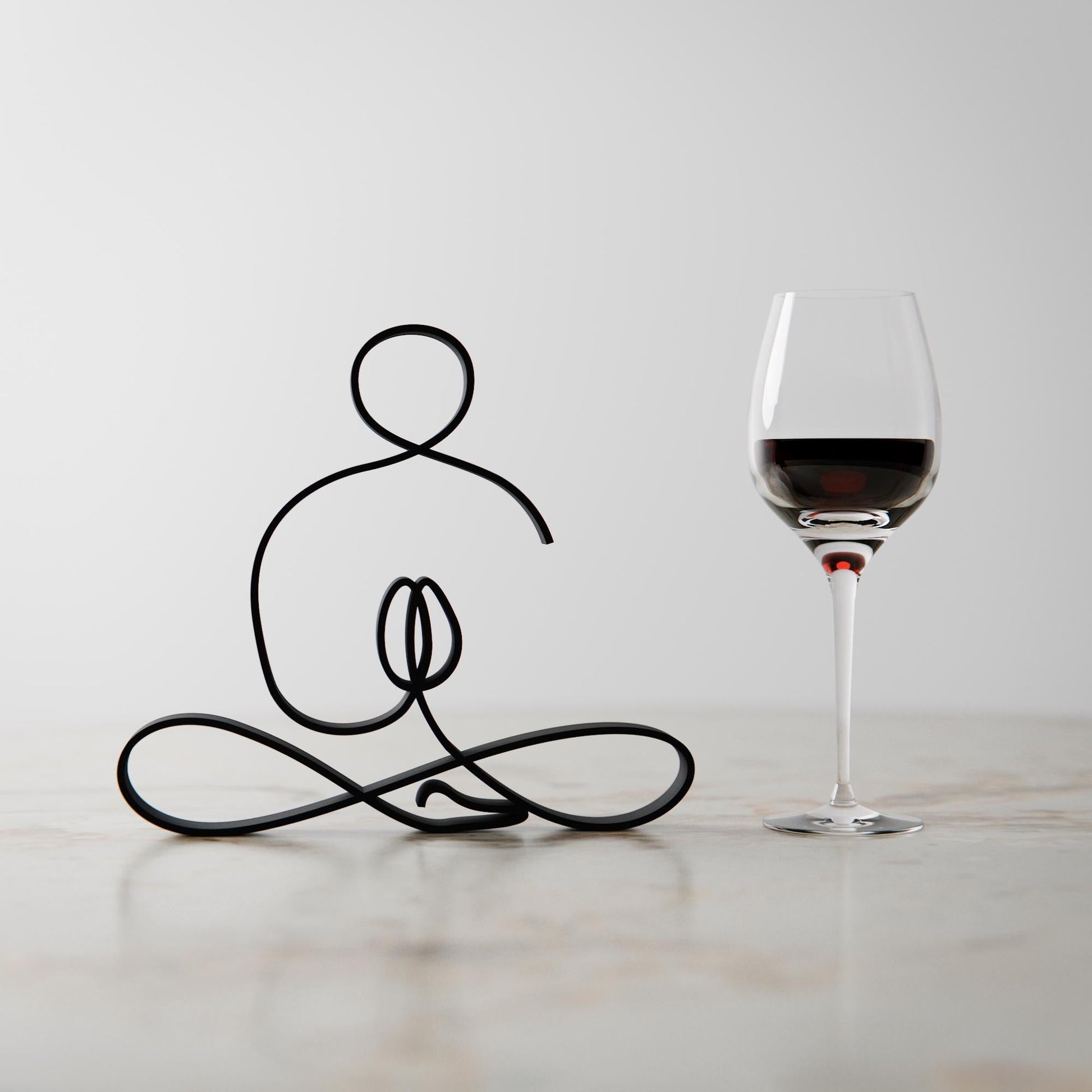 Anatolian Gift BoxYogi - Line Art Figure