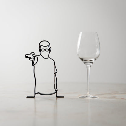 Anatolian Gift BoxYusuf Dikec The Shooter - Customized Line Art Figure