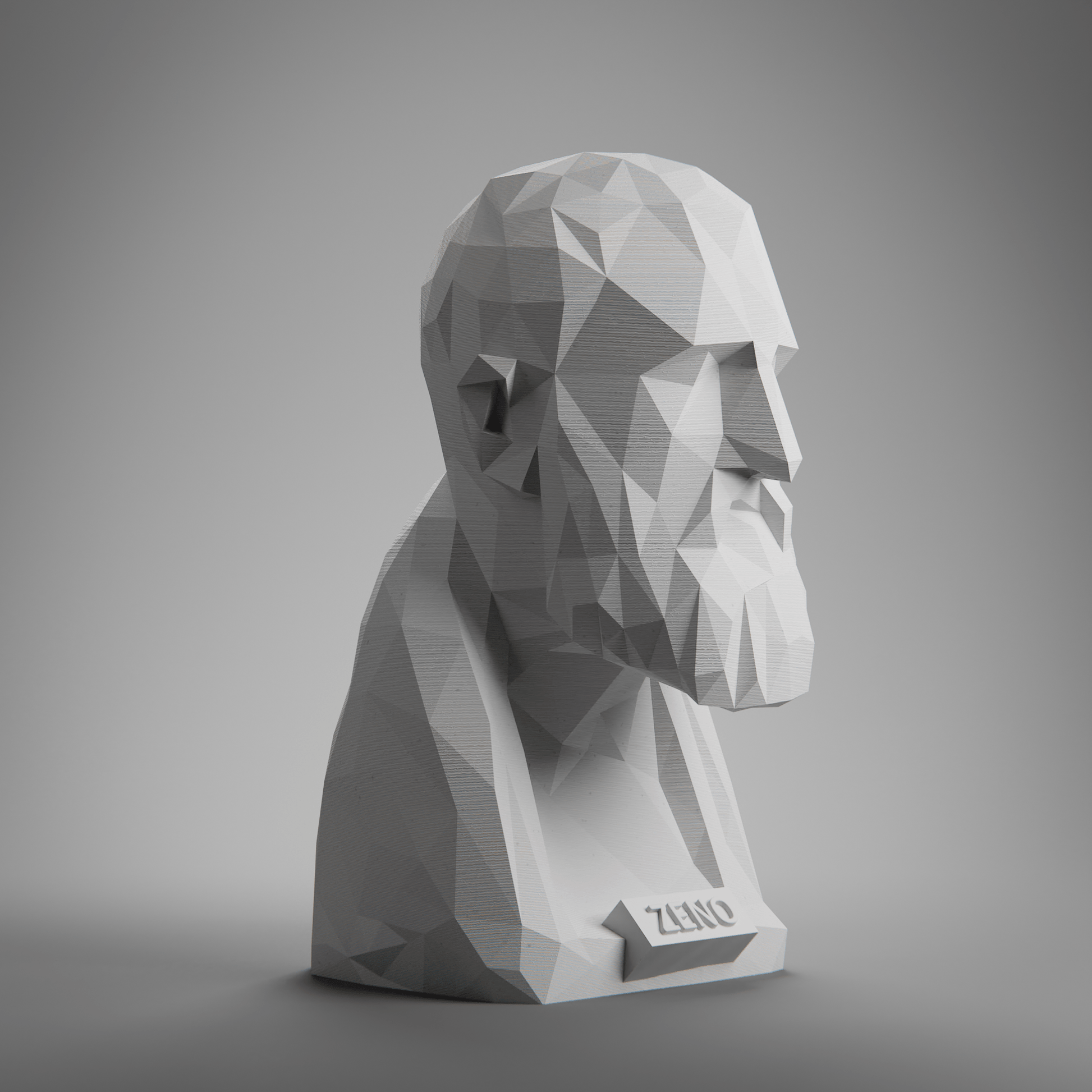 Anatolian Gift BoxZeno - Low Poly Bust