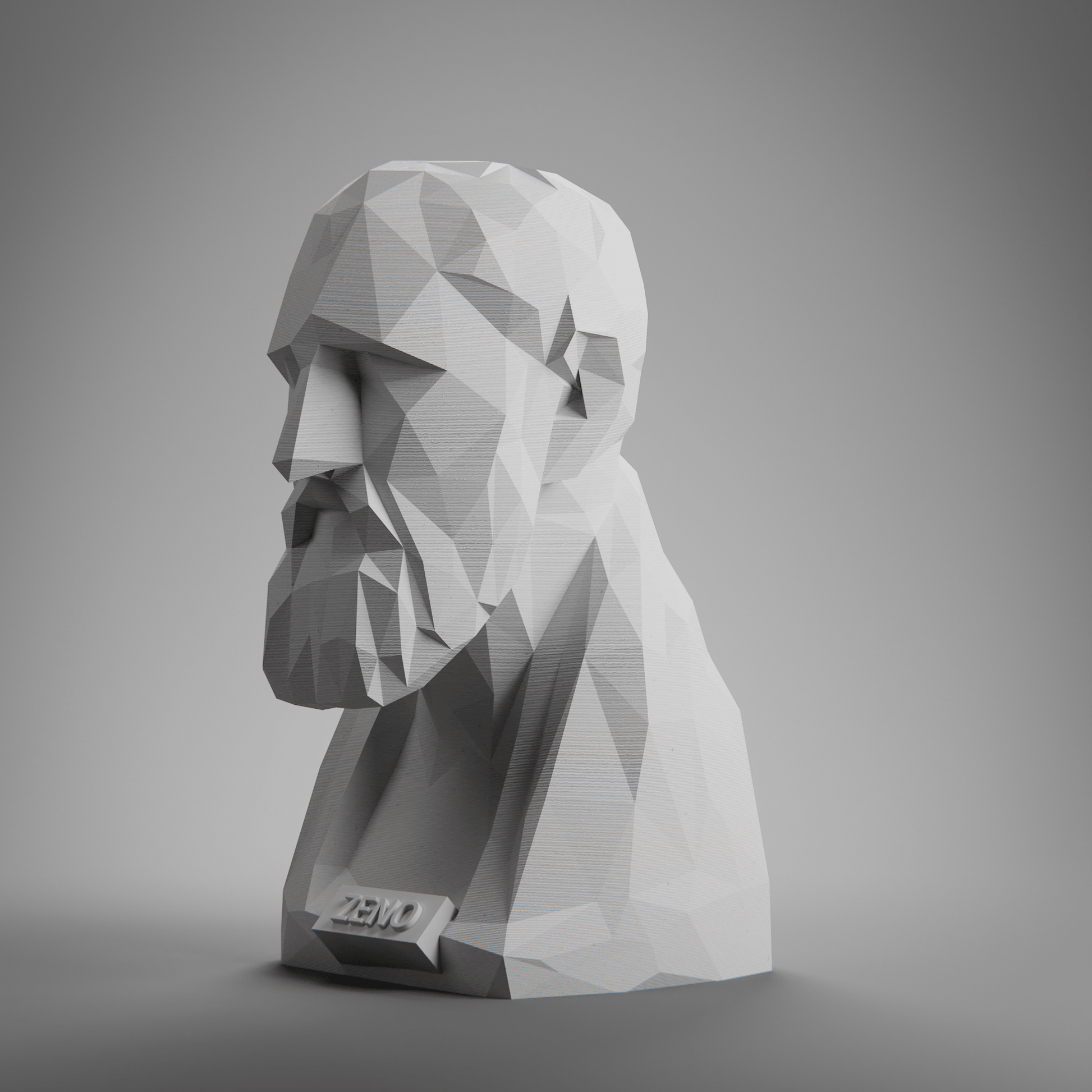 Anatolian Gift BoxZeno - Low Poly Bust