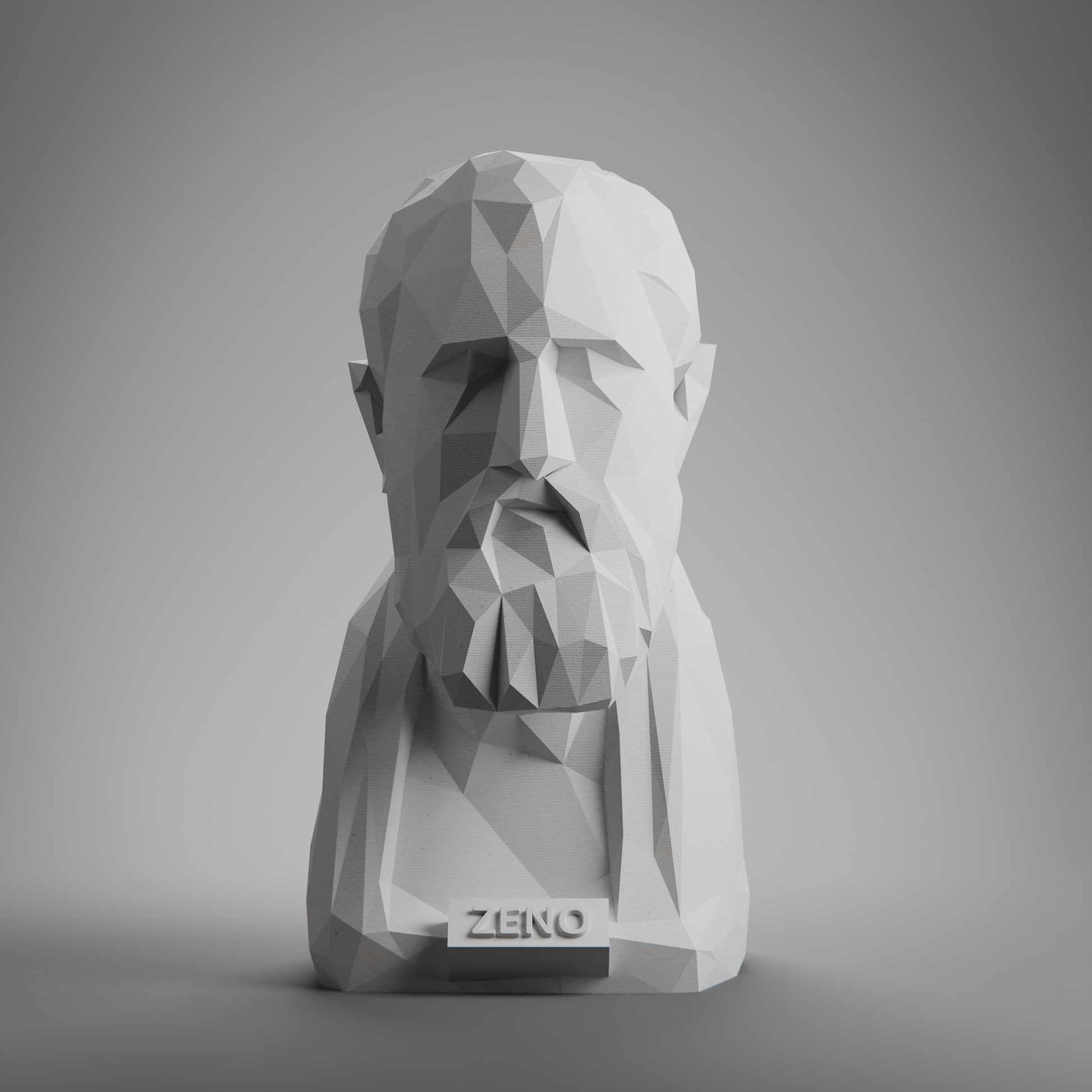 Anatolian Gift BoxZeno - Low Poly Bust